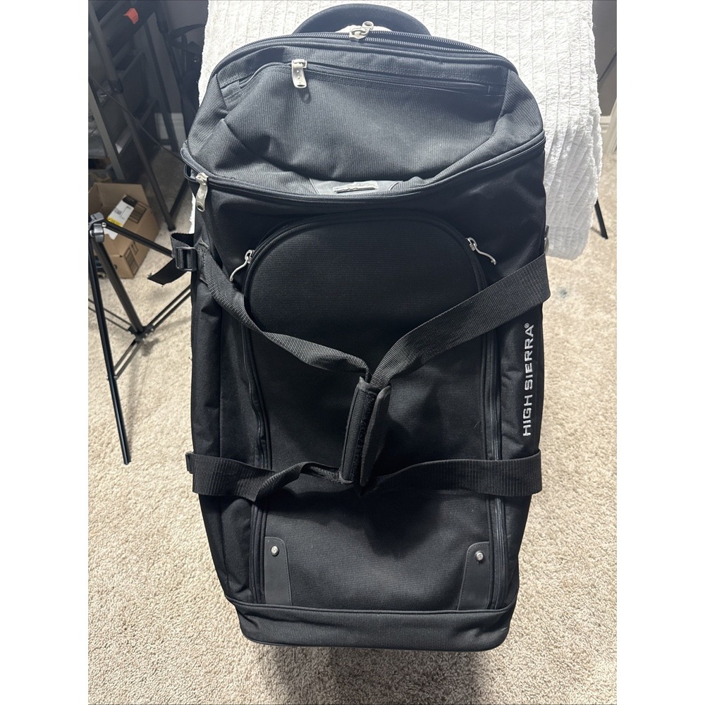 High Sierra AT3 31" Backpack & Rolling Wheeled Duffel Expandable EUC Used Once!
